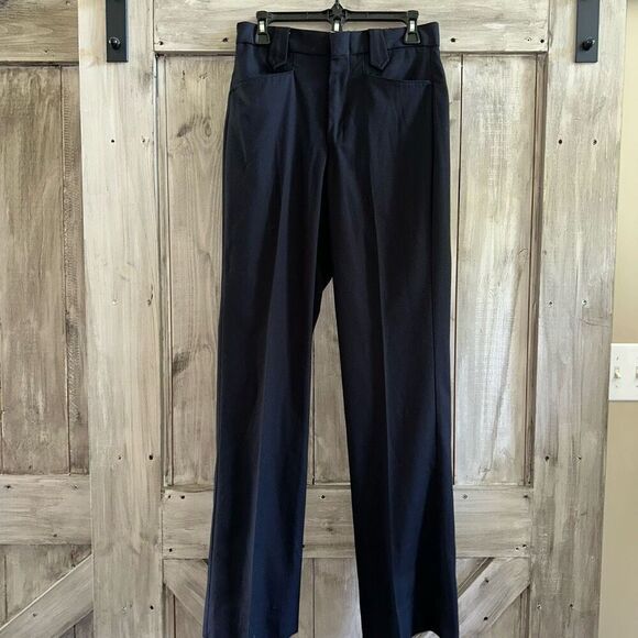 Circle S Mens Black Western Poly Blend Ranch Dress Pant - Picture 4 of 14